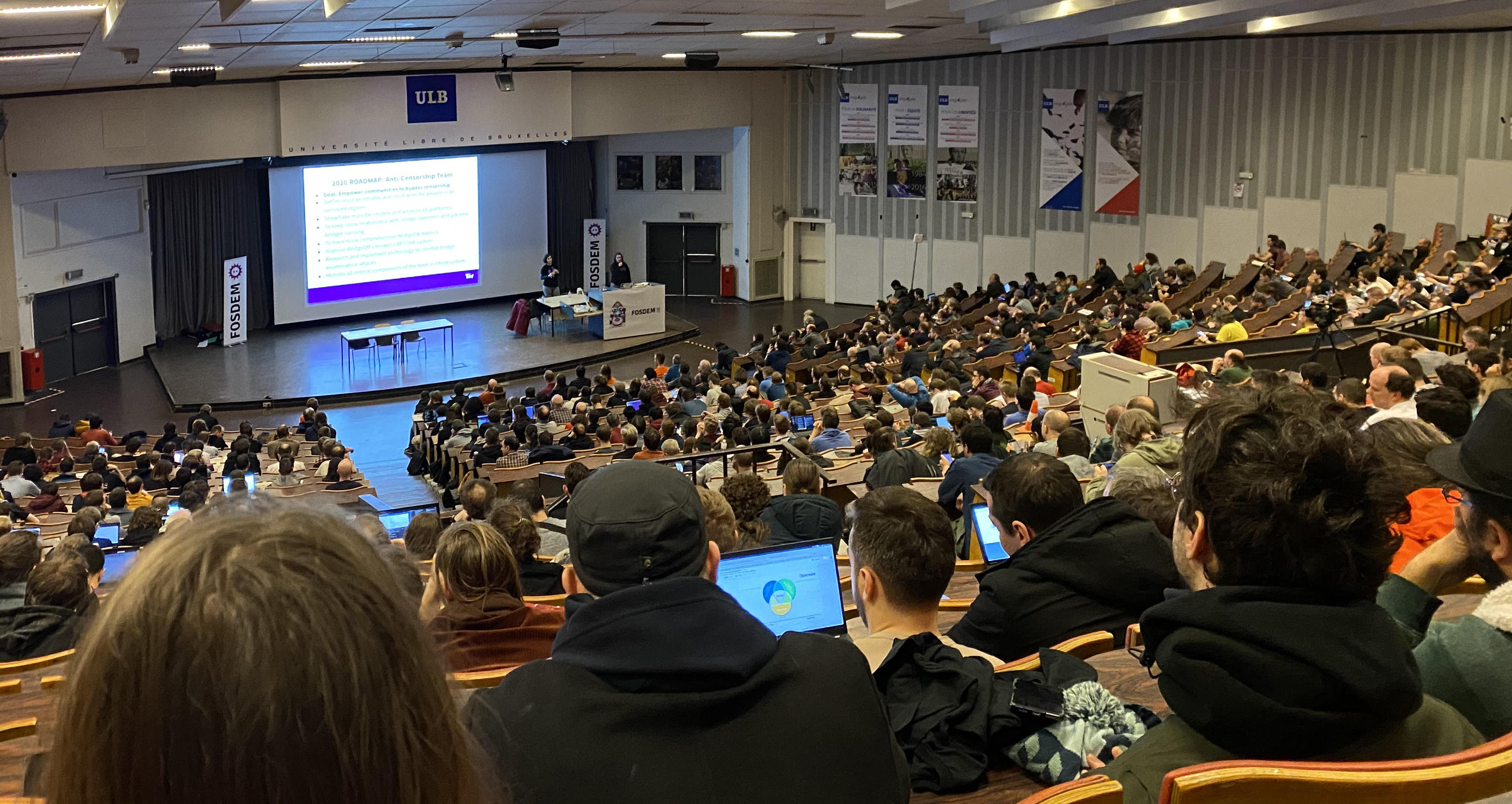 FOSDEM main room